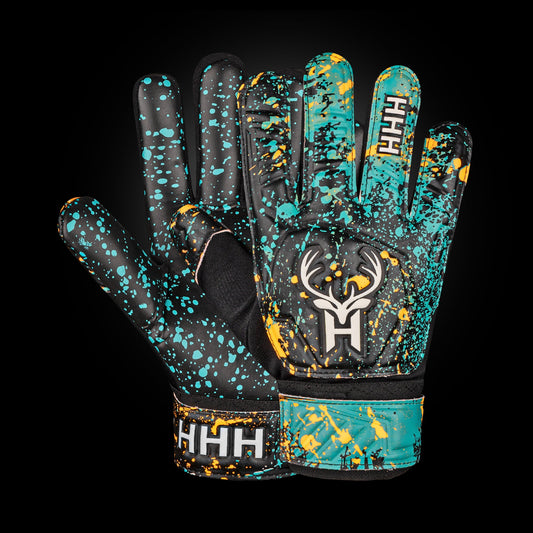 Galaxy Kids Goalkeeper Gloves and Drawstring Bag