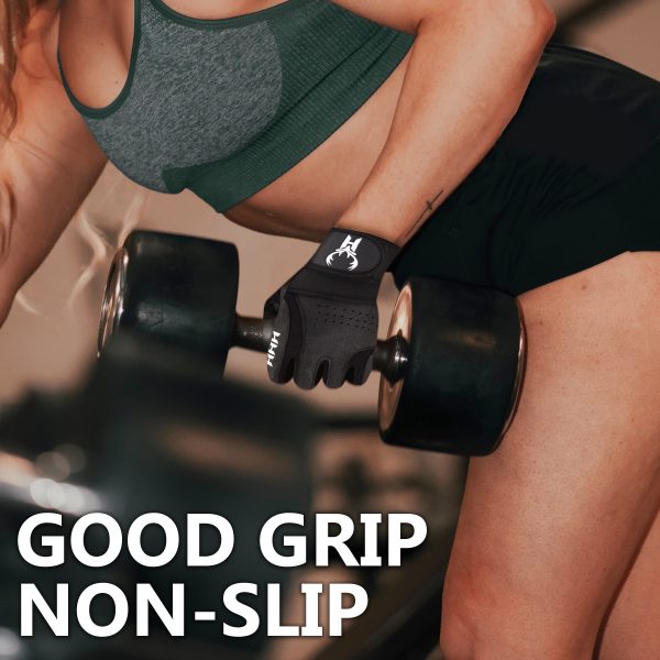 Leather Gym Gloves