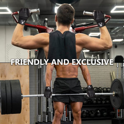 Leather Gym Gloves