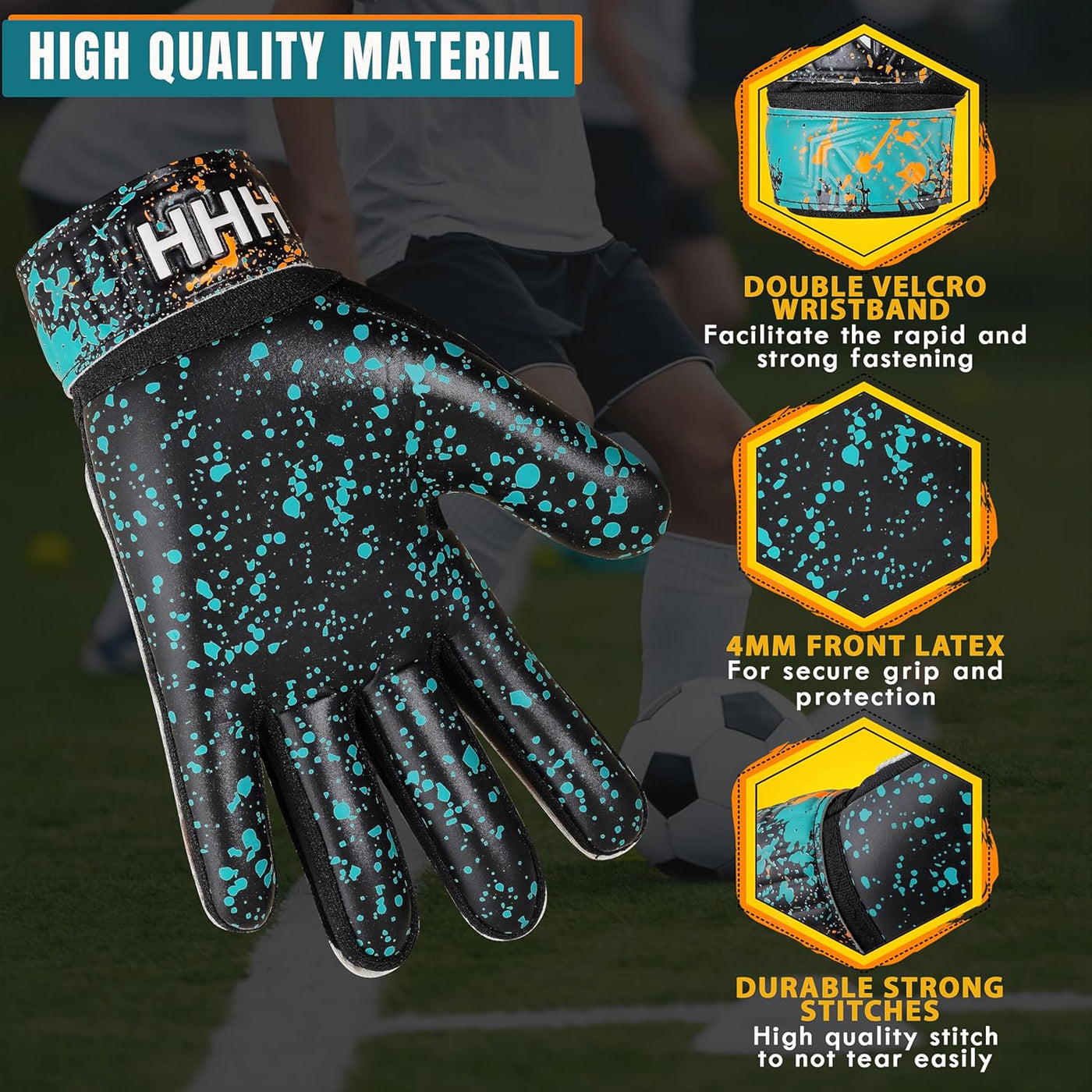 Junior Football Goalkeeper Gloves