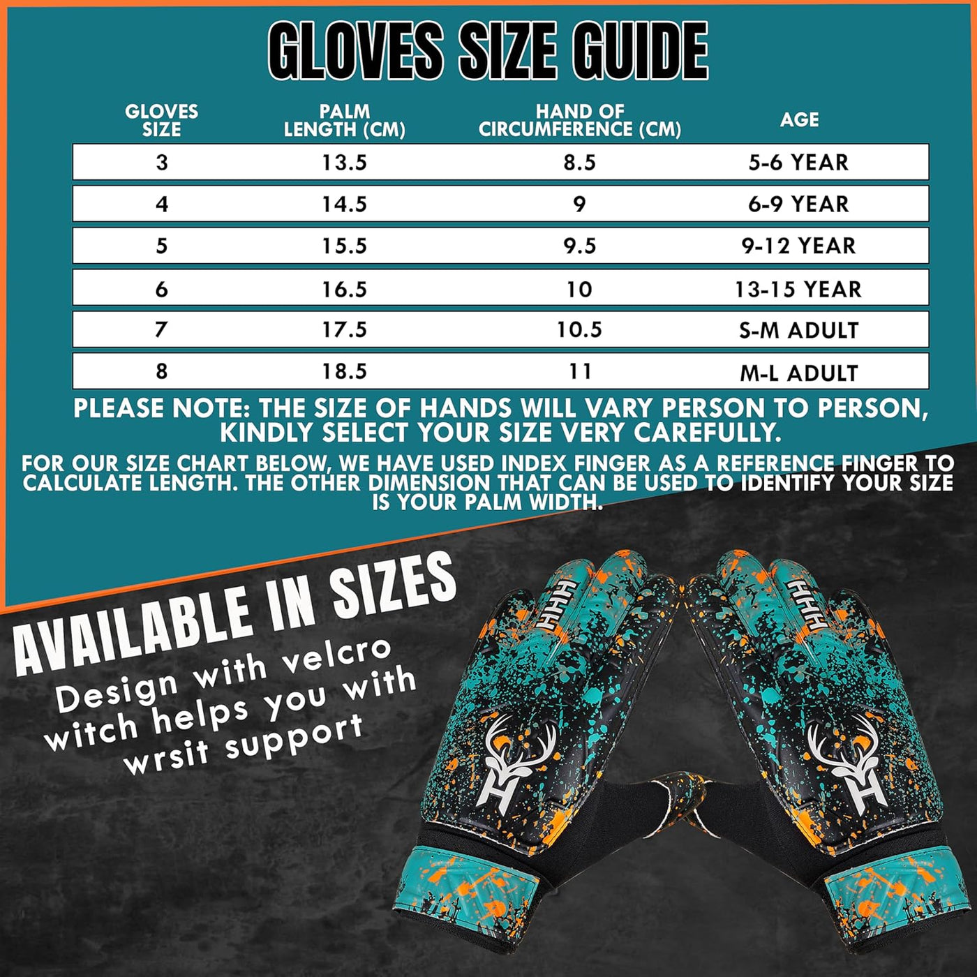 Junior Football Goalkeeper Gloves