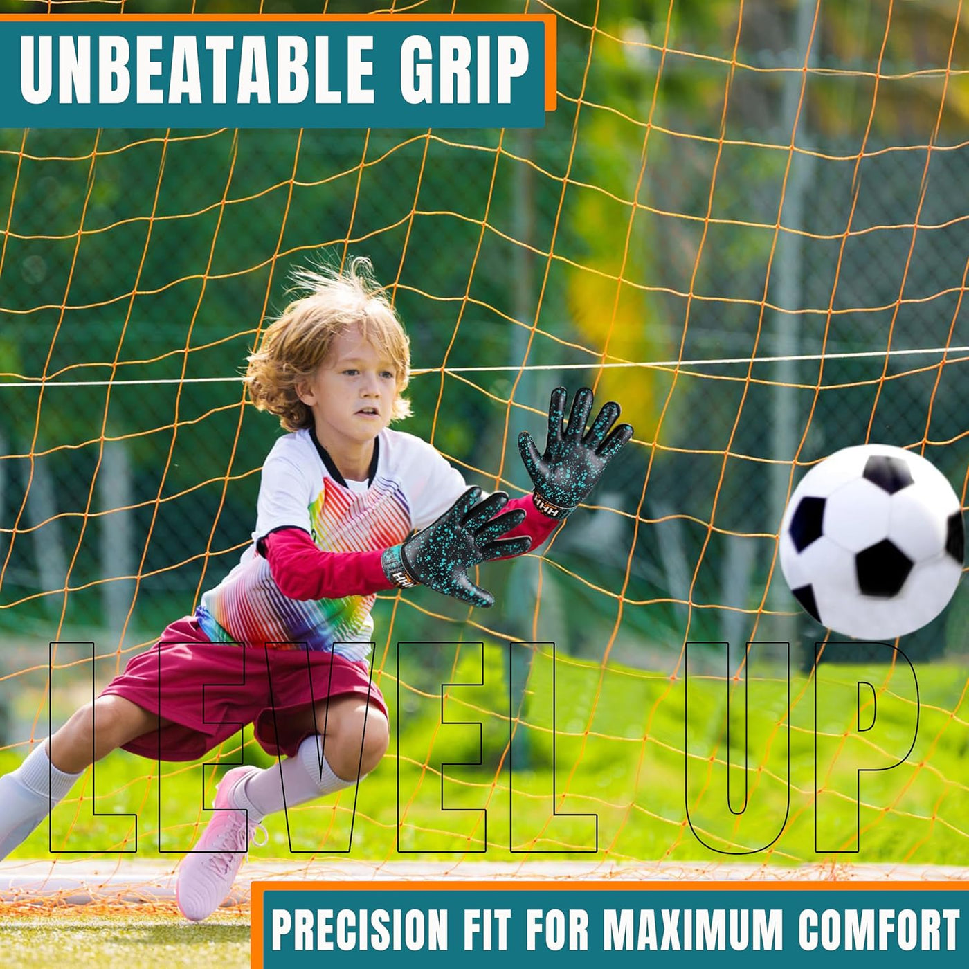 Junior Football Goalkeeper Gloves