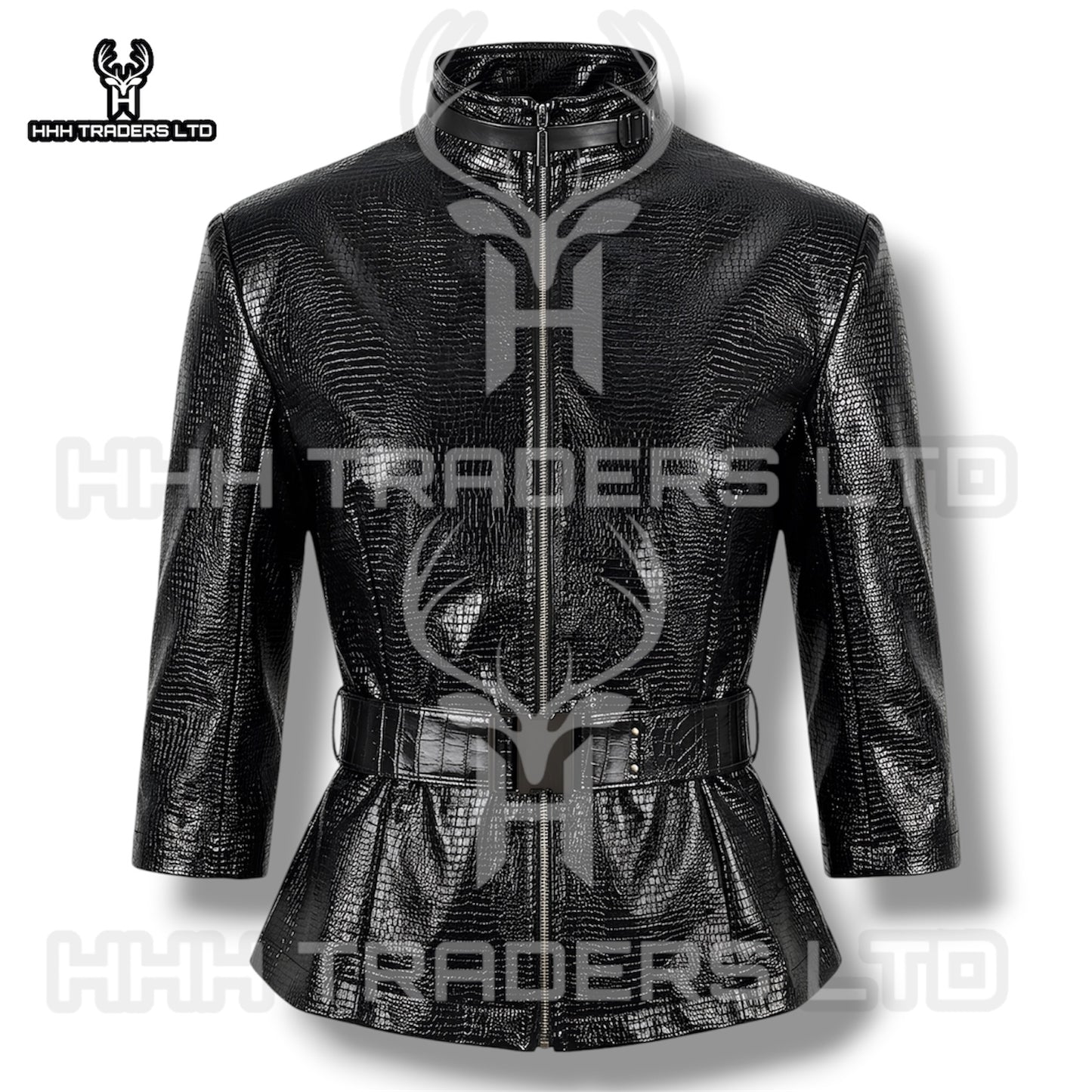 Albert Wesker Cosplay Full Set | Resident Evil 5 Leather Trench Coat & Outfit | Cowhide Leather Costume (Coat, Shirt, Pants, Belt)