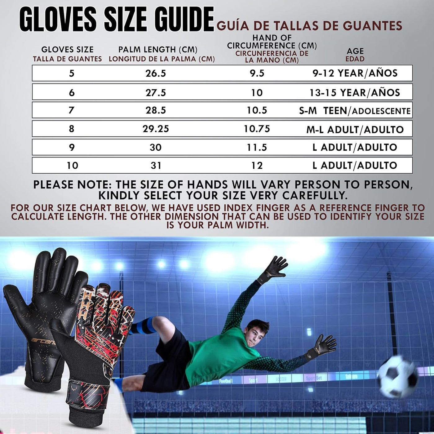 Football Goalkeeper Gloves