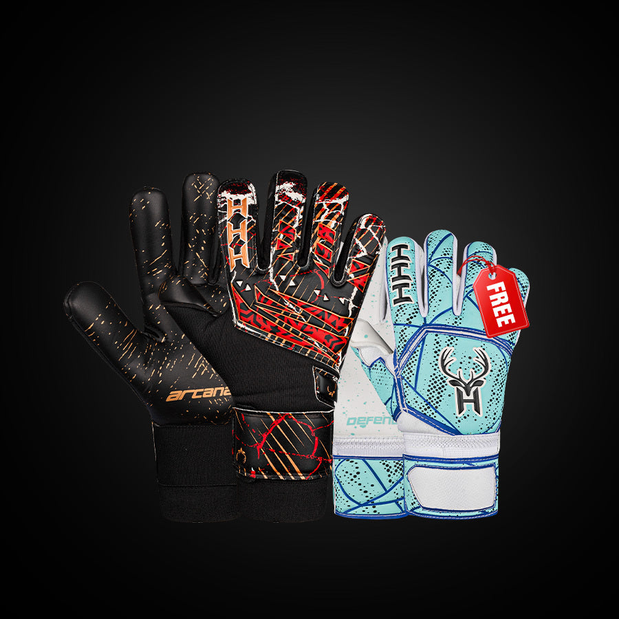 Arcana and Defender Goalkeeper Gloves